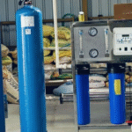 FRP reverse osmosis plant setup